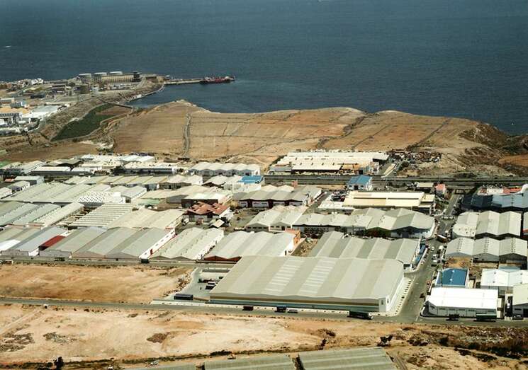 Imagen de archivo de la zona industrial de El Goro (Foto TA)